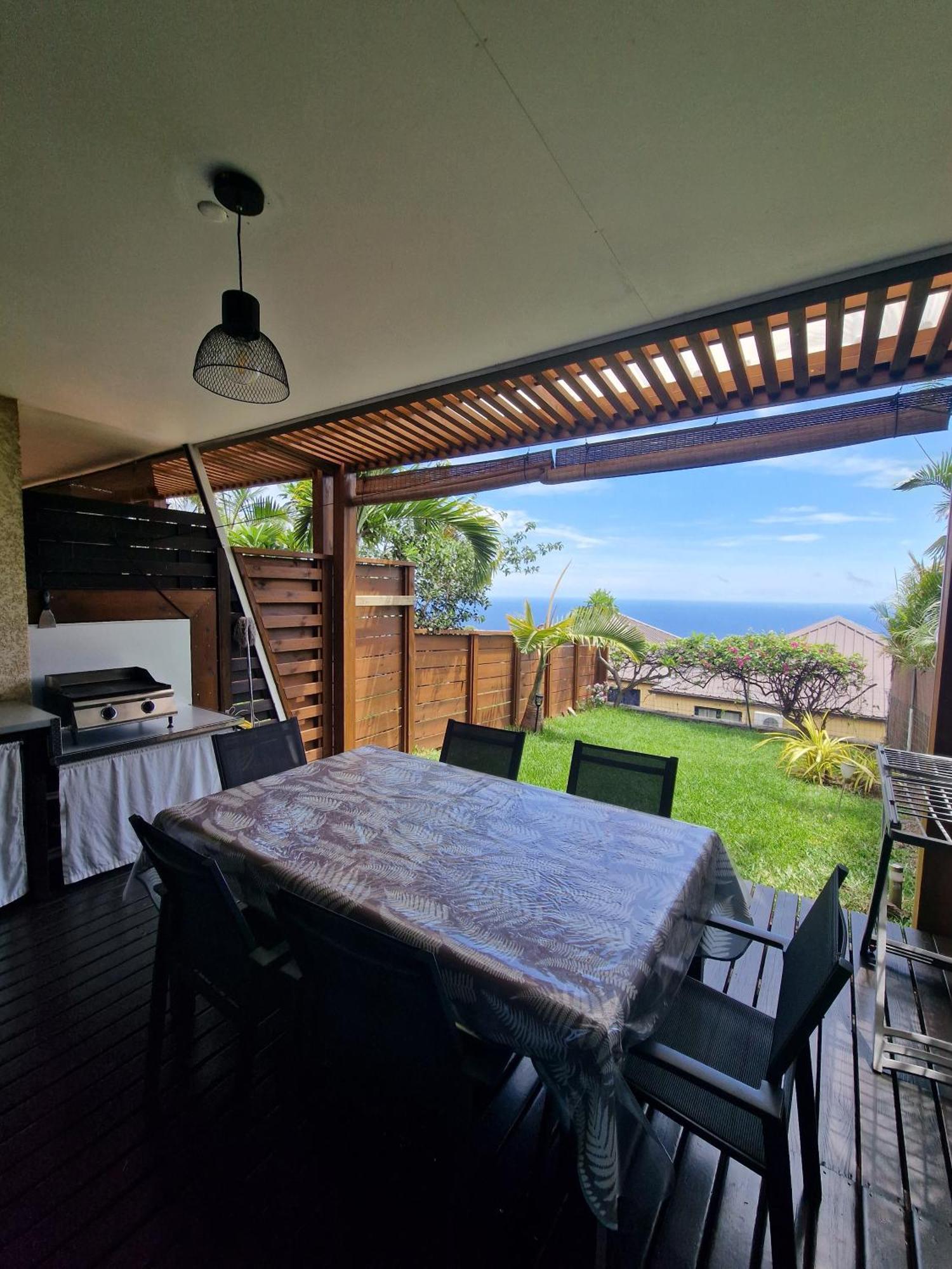 Maison Du Piton St Leu, Vue Mer 圣勒 外观 照片