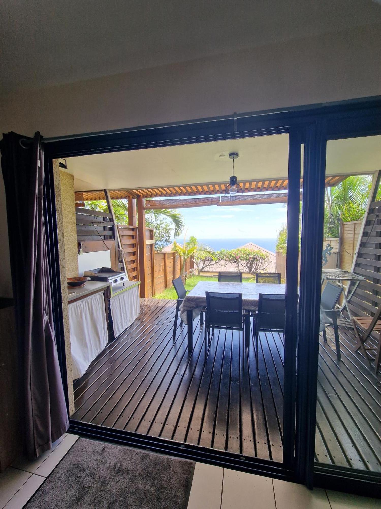 Maison Du Piton St Leu, Vue Mer 圣勒 外观 照片
